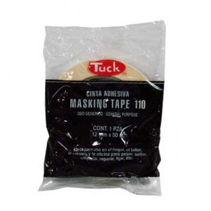 Cinta Tuk Masking Tape 110 12X50 Pza - 110 12X50 Tuk FullOffice.com