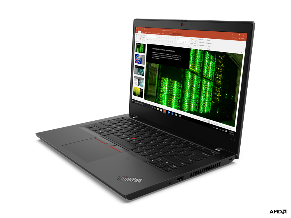 Laptop Lenovo Thinkpad L14 G2 14" Amd R5 5600U Disco Duro 256 Gb Ssd Ram 16 Gb Windows 10 Pro Color Negro - 20X6S0A400