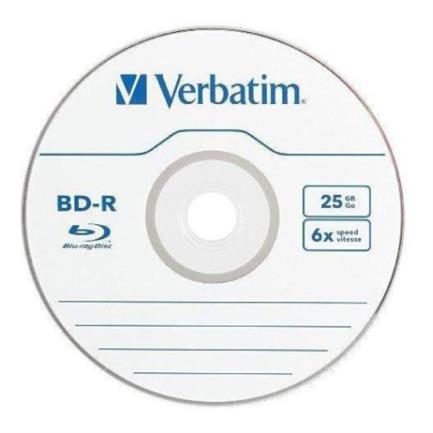 Blu Ray Verbatim 25 Gb 6X Caja Individual - 98497 FullOffice.com