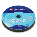 Disco Compacto Verbatim Cd-R 700Mb 80Min 52X C/10 - 96250 FullOffice.com