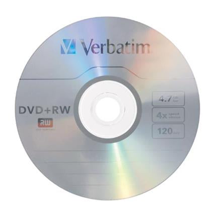 Dvd-Rw Verbatim 4.7Gb Dl+4X Single J/C - 94836 FullOffice.com