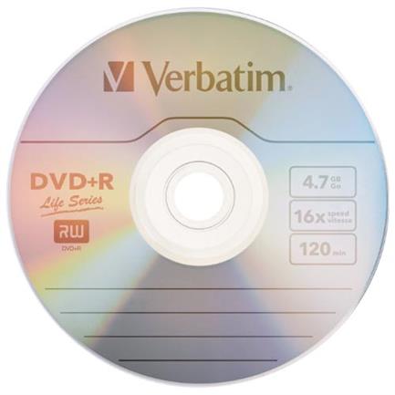 Dvd-R Verbatim 4.7Gb 16X C/50 - 97493 FullOffice.com