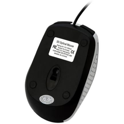 Mouse Óptico Verbatim Con Cable Color Blanco - 99740 FullOffice.com