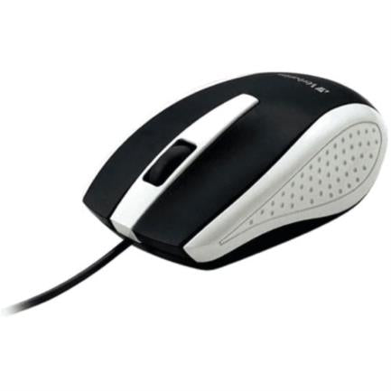 Mouse Óptico Verbatim Con Cable Color Blanco - 99740 FullOffice.com