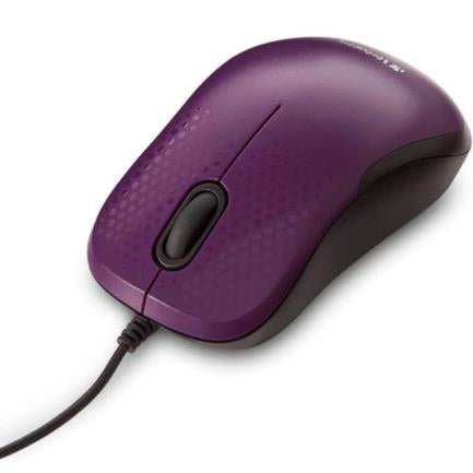 Mouse Verbatim Silent Corded Óptico Color Violeta - 70235 FullOffice.com