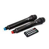 Bocina Bafle Vorago Karaoke KSP-500 15" Bluetooth TWS 2 Micrófonos Color Negro - VORAGO - BOCINAS - FullOffice.com