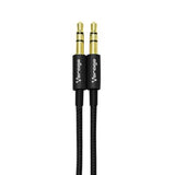 Cable Vorago Cab-115 Audio Auxiliar 3.5Mm Metálico 1M Color Negro - Ac-365810-4 FullOffice.com