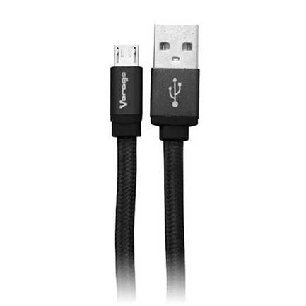 Cable Vorago Usb Cab-113 Negro Usb 2 A Micro Usb 1Metros Bol - Cab-113-Bk FullOffice.com