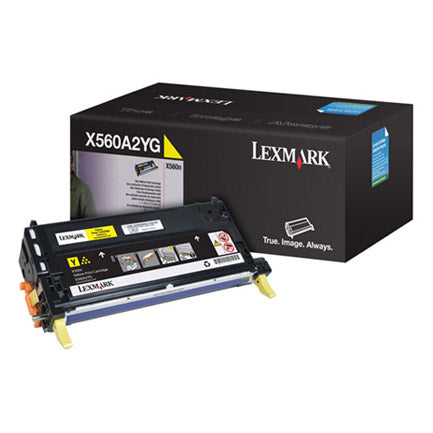 Tóner Lexmark X560 Color Amarillo - X560A2Yg