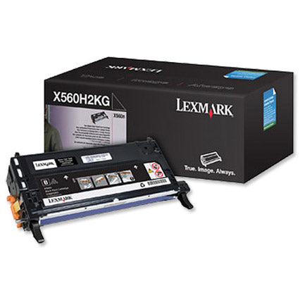 Tóner Lexmark X560 Alto Rendimiento Color Negro - X560H2Kg