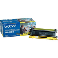 Brother TN115Y Toner Cartridge cartucho de tóner Original Amarillo, 4000 páginas