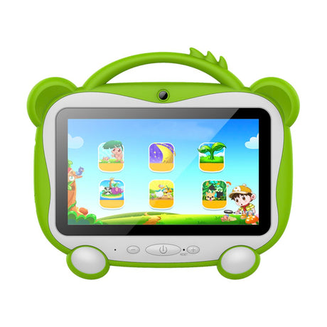 Tablet Stylos Tech Kids Interactiva 7" Quadcore 16 Gb Ram 1 Gb Android 11 Color Verde - Sttka11G