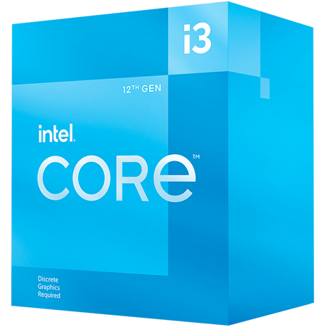 Procesador Intel Core I3 12100F 3.3Ghz Caché 12Mb 58W S1700 12Va Generación Sin Gráficos Incluye Disipador - Bx8071512100F FullOffice.com