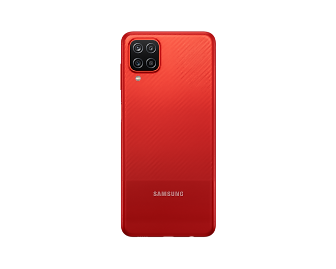 Smartphone Samsung Galaxy A12 6.5" 64Gb/4Gb Cámara 48Mp+5Mp+2Mp+2Mp/8Mp Octacore Android 10 Color Rojo - Smglxa12-64Gb-R