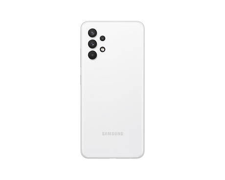 Smartphone Samsung Galaxy A32 6.4" 128Gb/4Gb Cámara 64Mp+8Mp+5Mp+5Mp/20 Mp Mediatek Android 11 Color Blanco - Sm-A325Mzwmltm
