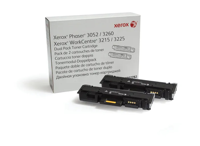 Toner Xerox Dual Pack Negro Wc3215 /3225 6000 Paginas - 106R02782