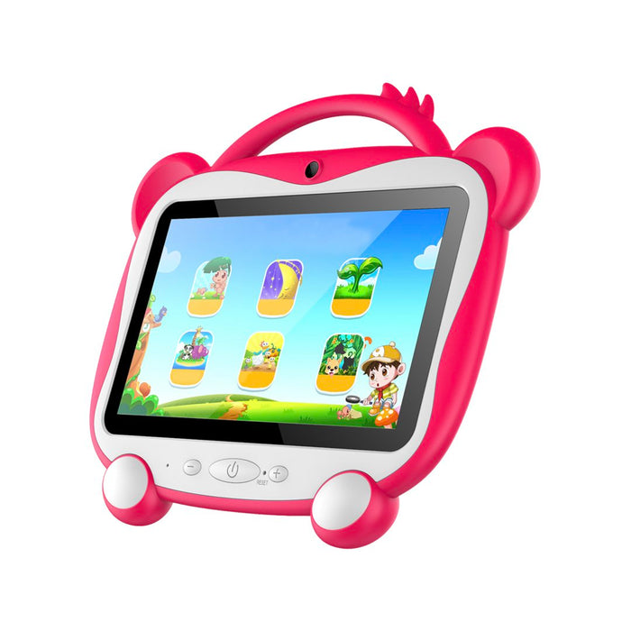 Tablet Stylos Tech Kids Interactiva 7" Quadcore 16 Gb Ram 1 Gb Android 11 Color Rosa - Sttka11P
